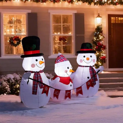 6.2FT Lighted Christmas Inflatable Decoration